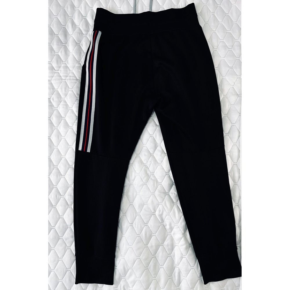 Nike Track Pants Women Medium Black Good Side Stripe Jogger Joggers - Picture 2 of 6